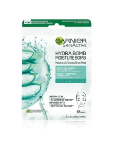 Maschera In Tessuto Super Idratante Rivitalizzante Aloe Vera