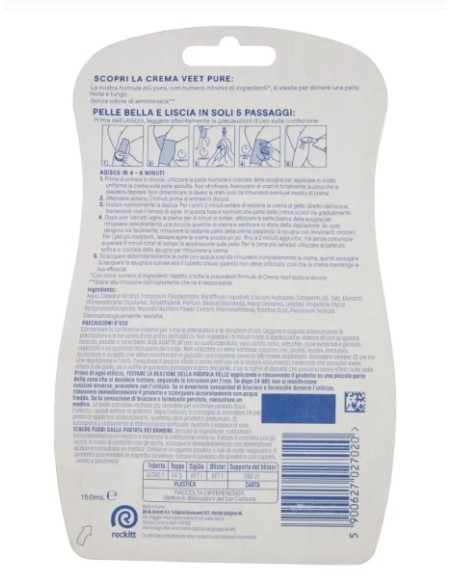 Crema Depilatoria Sotto la Doccia Silk & Fresh Pelli Normali 150ml