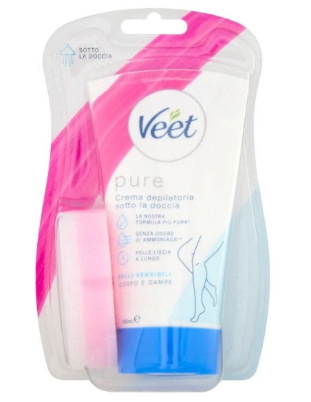 Crema Depilatoria Sotto la Doccia Silk & Fresh Pelli Sensibili 150ml