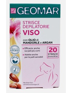 Geomar Strisce Depilatorie Viso 20 Strisce