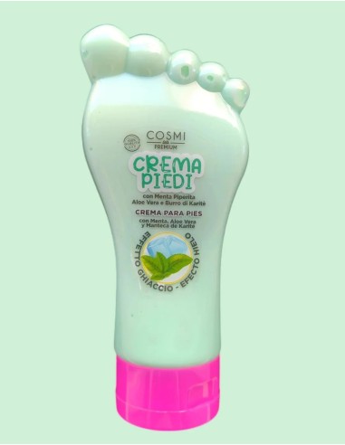 Crema Piedi Menta EFFETTO GHIACCIO - Cosmi Premium