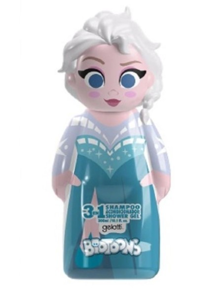 Disney Elsa 3D Bagnoschiuma e Shampoo 2 in 1 - 300ml