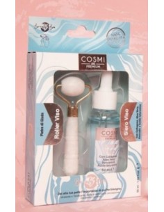 Siero Viso con Roller COLLAGENE / ACIDO IALURONICO -...