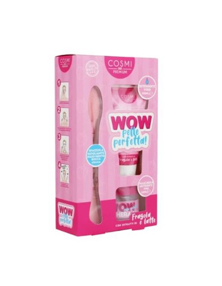 Pelle Perfetta Kit Viso Fragola&latte - Cosmi Premium