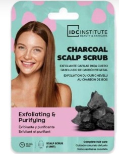 Maschera per capelli esfoliante carbone - Idc Institute