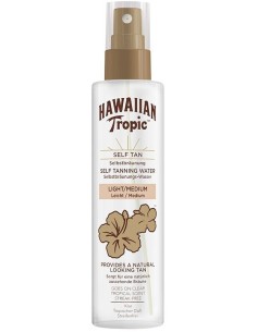Hawaiian Tropic Acqua Autoabbronzante Per Pelli Chiare/Medie