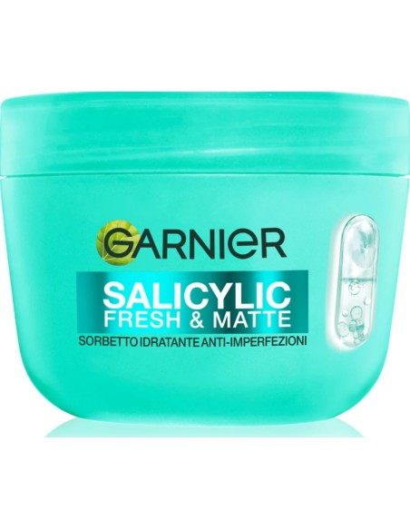 Garnier Salicylic Fresh & Matte Sorbetto Idratante e Opacizzante
