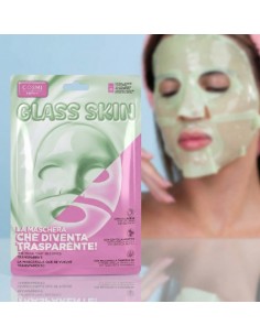 Maschera viso al collagene per la pelle in vetro...