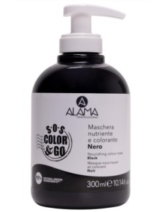Maschera Colorata Condizionante Nero - 300ml Alama