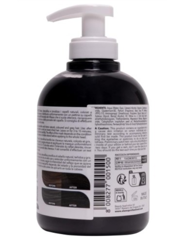 Maschera Colorata Condizionante Nero - 300ml Alama