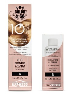 Crema colorante 10min - 8.0 Biondo Chiaro - ALAMA