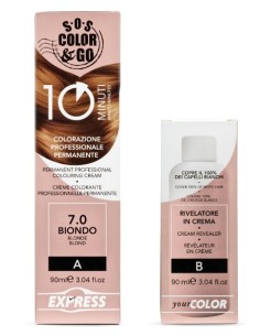 Crema colorante 10min - 7.0 Biondo - ALAMA