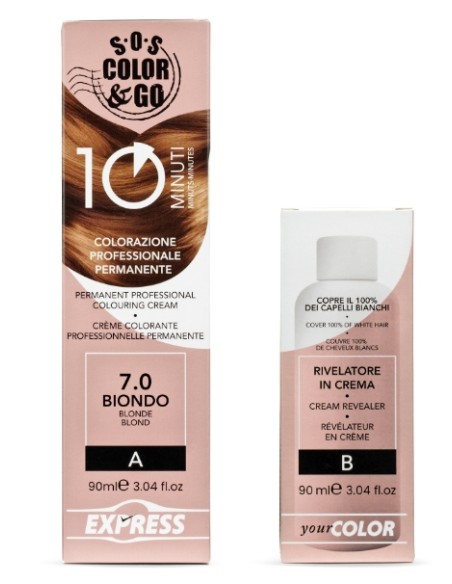 Crema colorante 10min - 7.0 Biondo - ALAMA