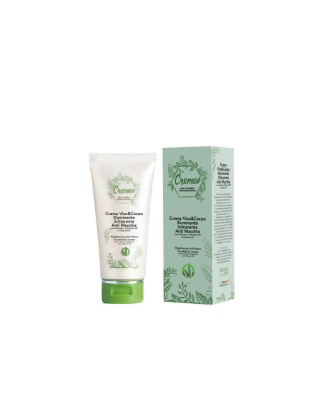 Crema Viso/Corpo Illuminante Schiarente Anti Macchie Cremeò - 75ml