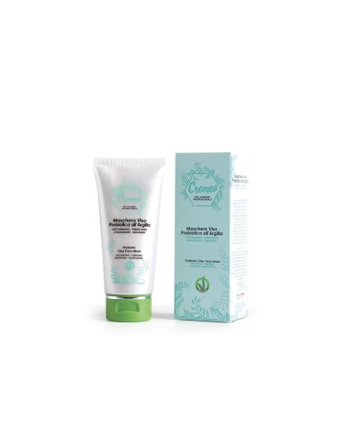 Maschera Viso All’argilla Prebiotica Cremeò - 75ml