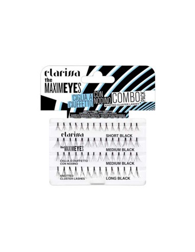 CIGLIA A CIUFFETTO CON NODINO COMBO PACK