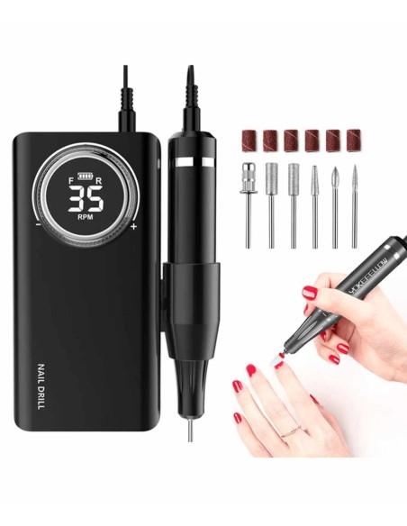 Fresa Per Unghie Portatile 35000 Giri