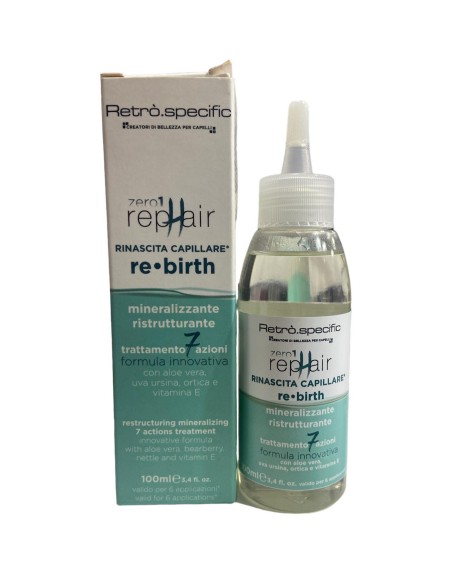 Trattamento Capillare Mineralizzante Ristrutturante 100ml - Retrò.specific