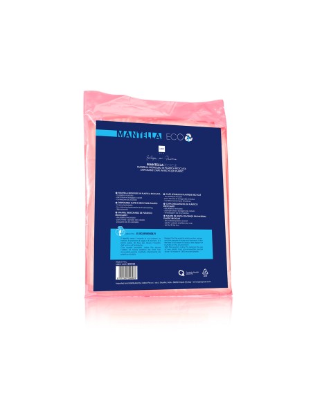 Mantella Monouso In Polietilene Rosso - Labor Pro