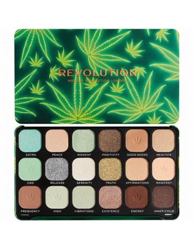 Palette With Cool Tones - I ❤ REVOLUTION