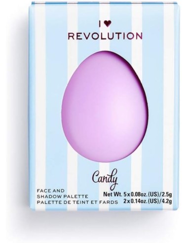 Mini Palette Viso a Forma Di Uovo - I ❤ REVOLUTION