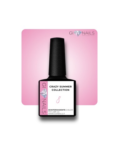 COLORE SEMIPERMANENTE Crazy Summer 8 – GIONAILS...