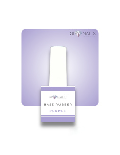 Base Rubber Pastel Purple HD 12ml - GIONAILS
