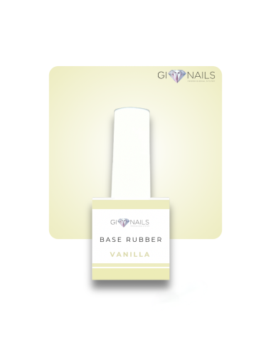 Base Rubber Pastel Vanilla HD 12ml - GIONAILS
