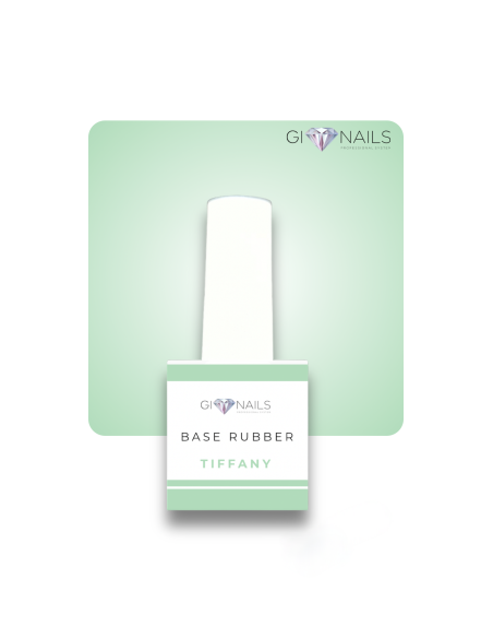 Base Rubber Pastel Tiffany HD 12ml - GIONAILS