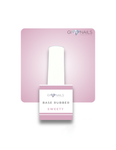Base Rubber Pastel Sweety HD 12ml - GIONAILS