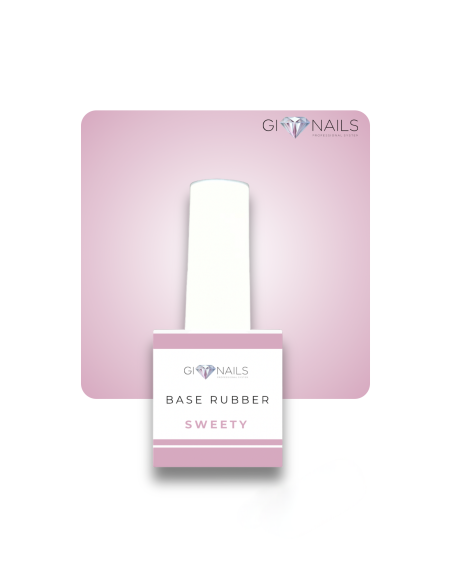 Base Rubber Pastel Sweety HD 12ml - GIONAILS