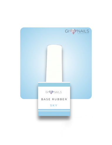 Base Rubber Pastel Sky HD 12ml - GIONAILS