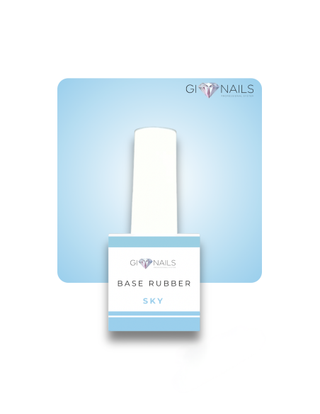 Base Rubber Pastel Sky HD 12ml - GIONAILS