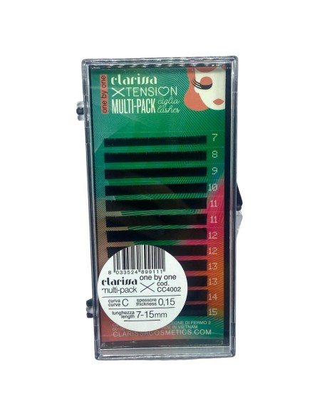 Extension OneByOne Curva C, Multipack Lunghezza 7-15mm, Spessore 0,20 - Clarissa