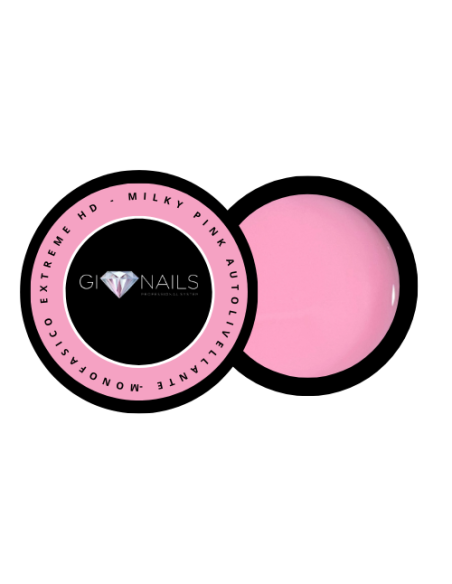 Monofasico Autolivellante Extreme HD Milky Pink - 50gr Gionails