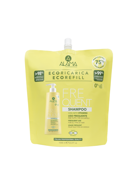 Shampoo Lavaggi Frequente Eco Refill - 1000ml - Alama