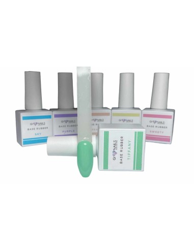 Base Rubber Pastel Tiffany HD 12ml - GIONAILS