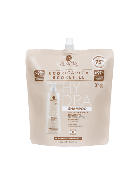 Shampoo Idratante Per Capelli Secchi Eco Refill - 1000ml Alama