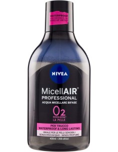 Nivea Acqua Micellare Struccante per Trucco Waterproof -...