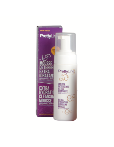 PrettyLine Mousse Detergente Extra Idratante -...