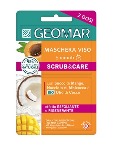 Geomar Maschera Viso Scrub&Care