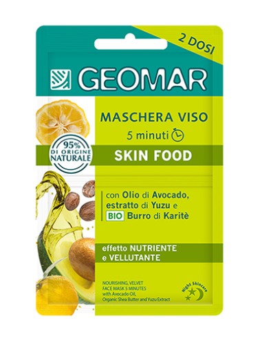 Geomar Maschera Viso Skin Food