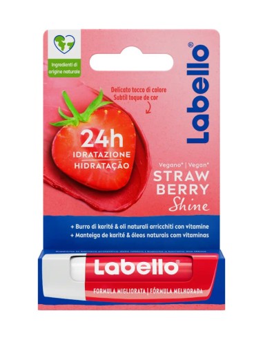 Labello Strawberry Shine Balsamo Labbra Fragola