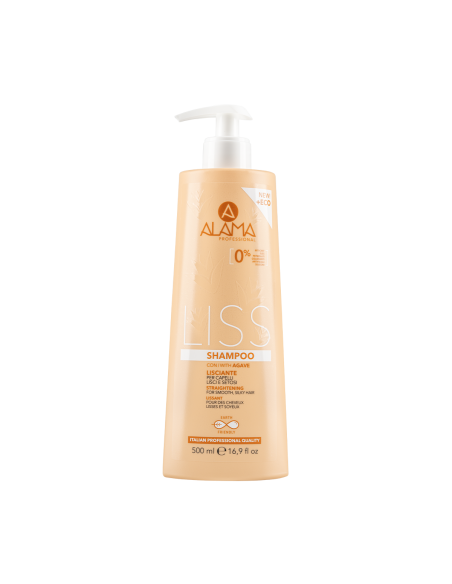 Shampoo Lisciante Per Capelli Lisci e Setosi - 500ml Alama