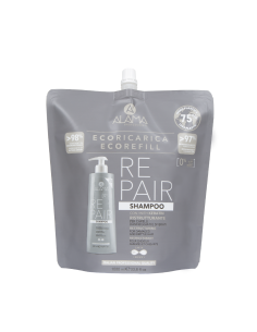 Shampoo Ristrutturante per Capelli Danneggiati eco refill...