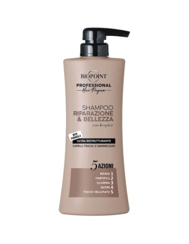 Biopoint Shampoo Riparazione E Bellezza - 400ml