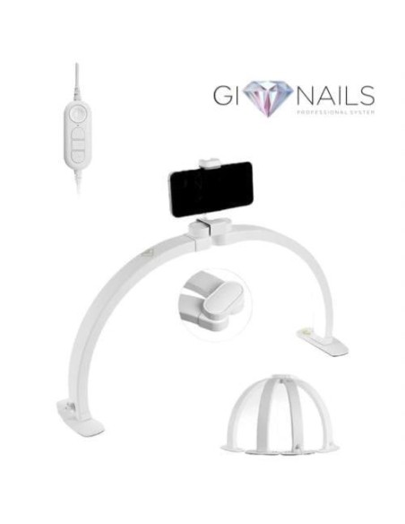 Lampada Da Tavolo Curva Pieghevole