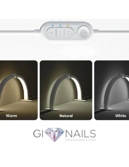 Lampada Da Tavolo Curva Pieghevole