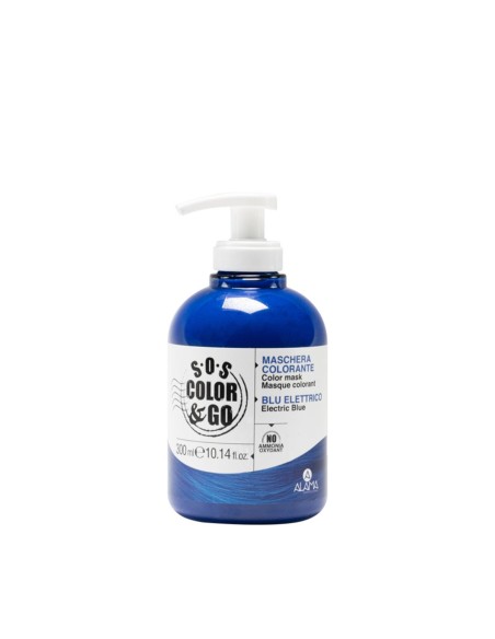 Maschera Colorata Condizionante Blu Elettrico - 300ml Alama