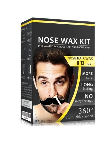 Kit Per Cera Depilatoria Per Naso, Orecchio E...